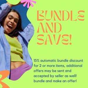 Bundle and save $$$